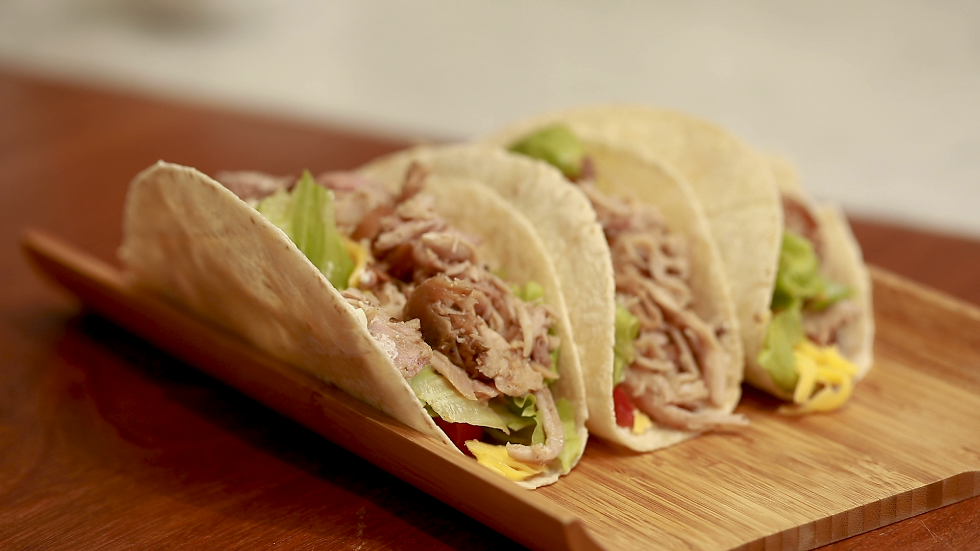 Taco de Pulled Chicken